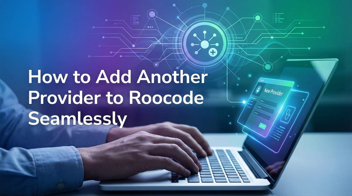 How to Add Another Provider to Roocode Seamlessly