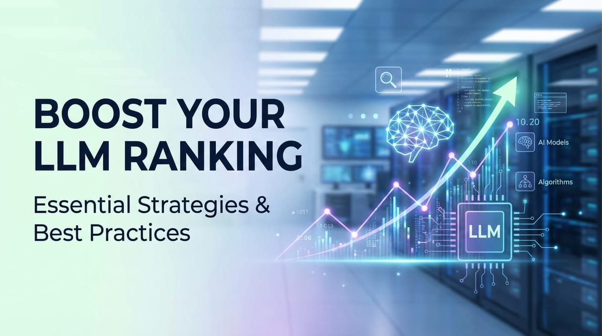 Boost Your LLM Ranking: Essential Strategies & Best Practices