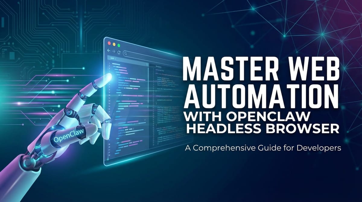 Master Web Automation with OpenClaw Headless Browser