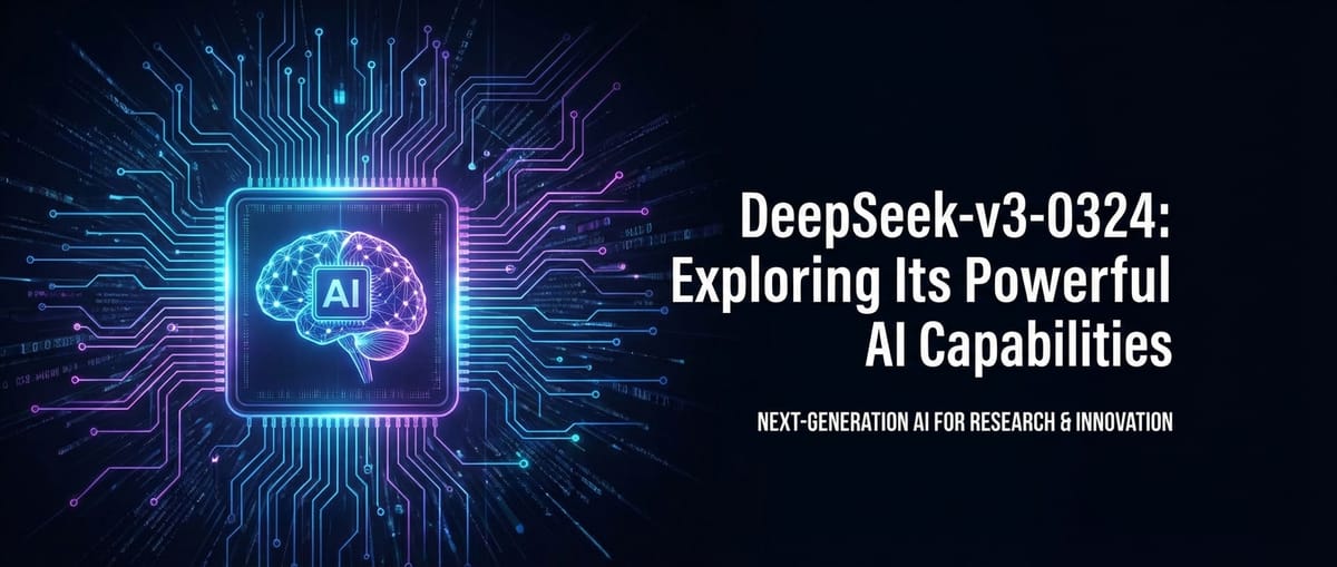 DeepSeek-v3-0324: Exploring Its Powerful AI Capabilities