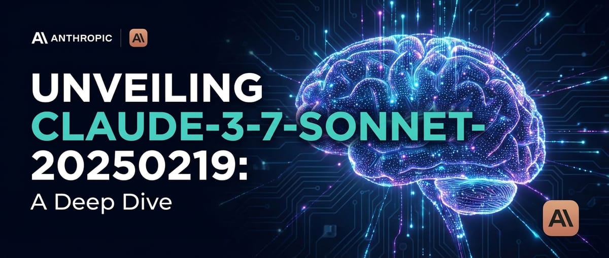 Unveiling Claude-3-7-Sonnet-20250219: A Deep Dive