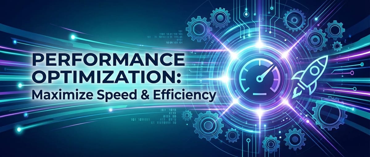 Performance Optimization: Maximize Speed & Efficiency
