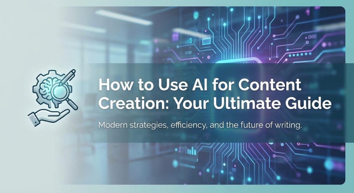 How to Use AI for Content Creation: Your Ultimate Guide