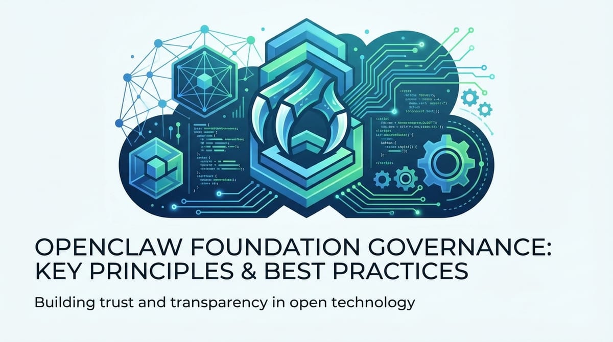 OpenClaw Foundation Governance: Key Principles & Best Practices