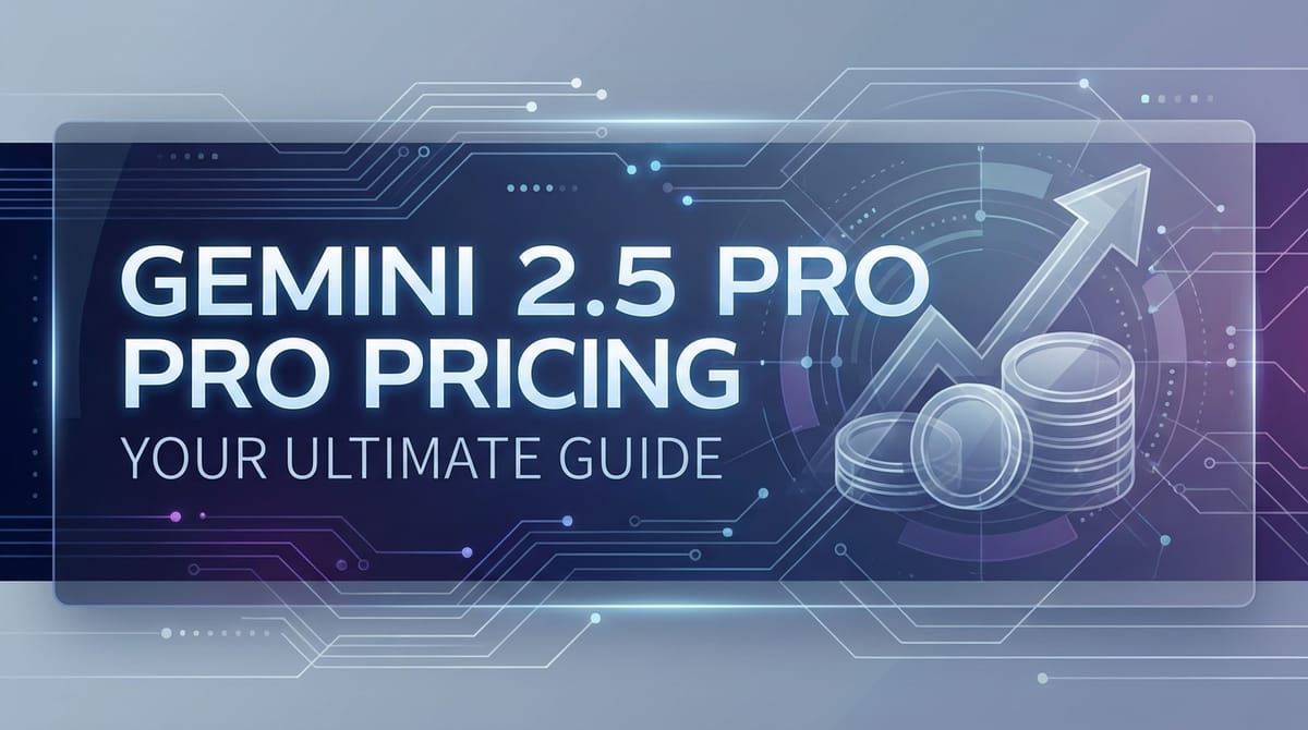 Gemini 2.5 Pro Pricing: Your Ultimate Guide
