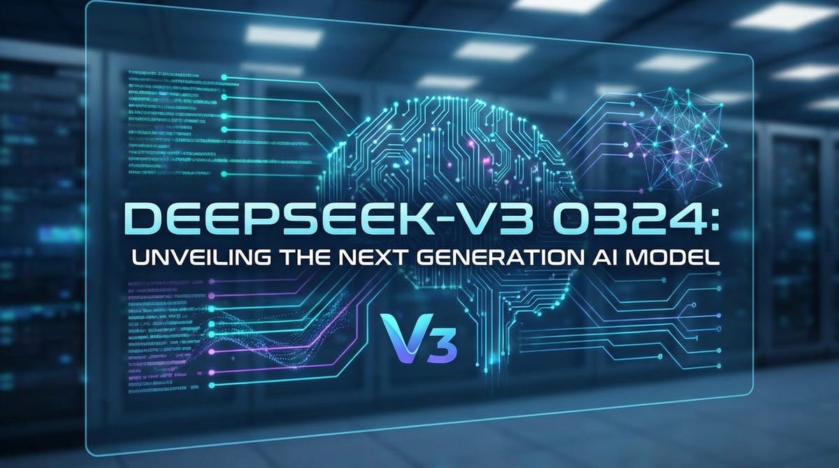 deepseek-v3 0324: Unveiling the Next Generation AI Model