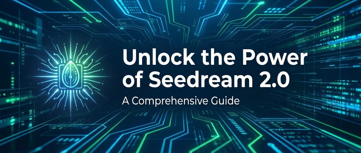 Unlock the Power of Seedream 2.0: A Comprehensive Guide
