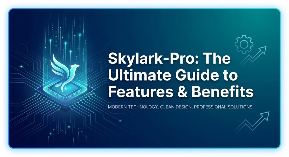 Skylark-Pro: The Ultimate Guide to Features & Benefits