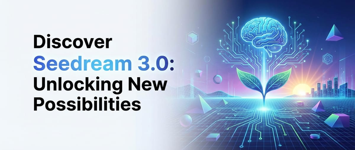 Discover Seedream 3.0: Unlocking New Possibilities