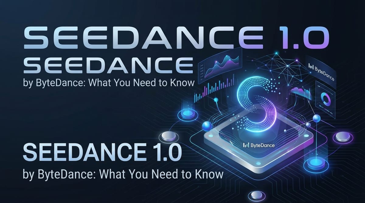 Seedance 1.0 by ByteDance: What You Need to Know