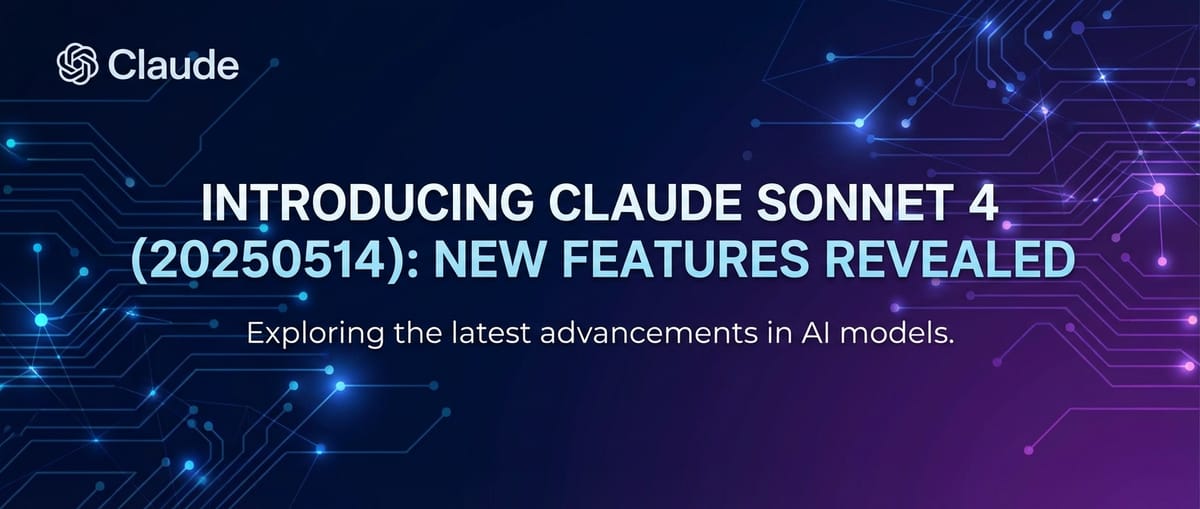 Introducing Claude Sonnet 4 (20250514): New Features Revealed