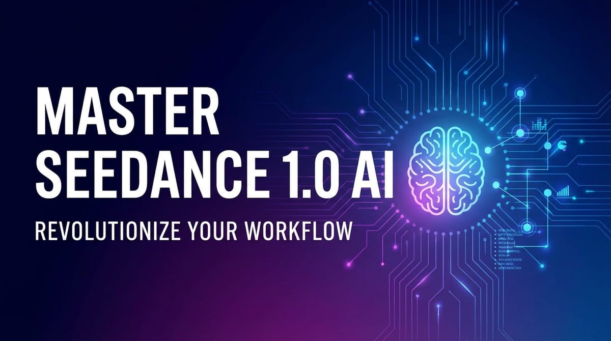 Master Seedance 1.0 AI: Revolutionize Your Workflow