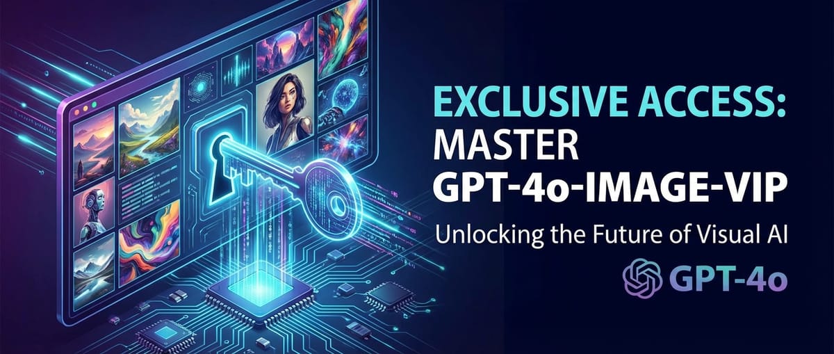 Exclusive Access: Master GPT-4o-Image-VIP for Visual AI