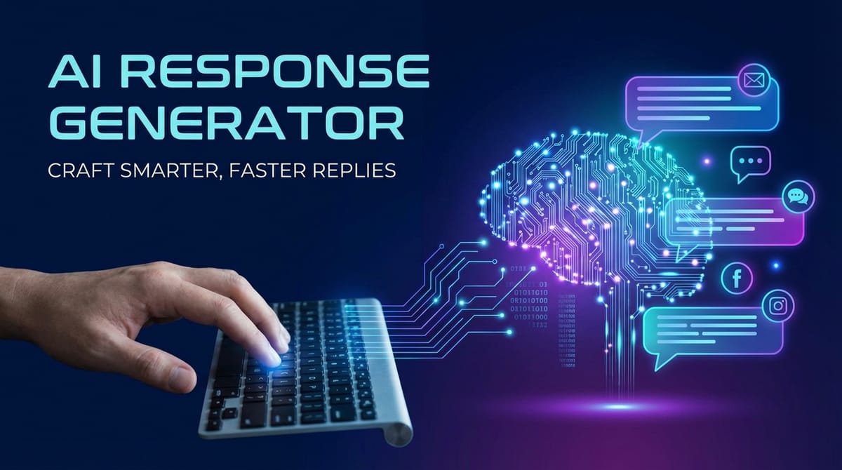 AI Response Generator: Craft Smarter, Faster Replies