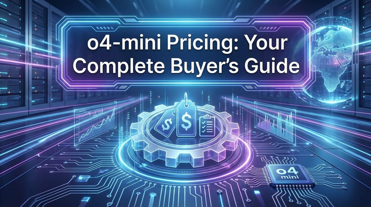 o4-mini Pricing: Your Complete Buyer's Guide