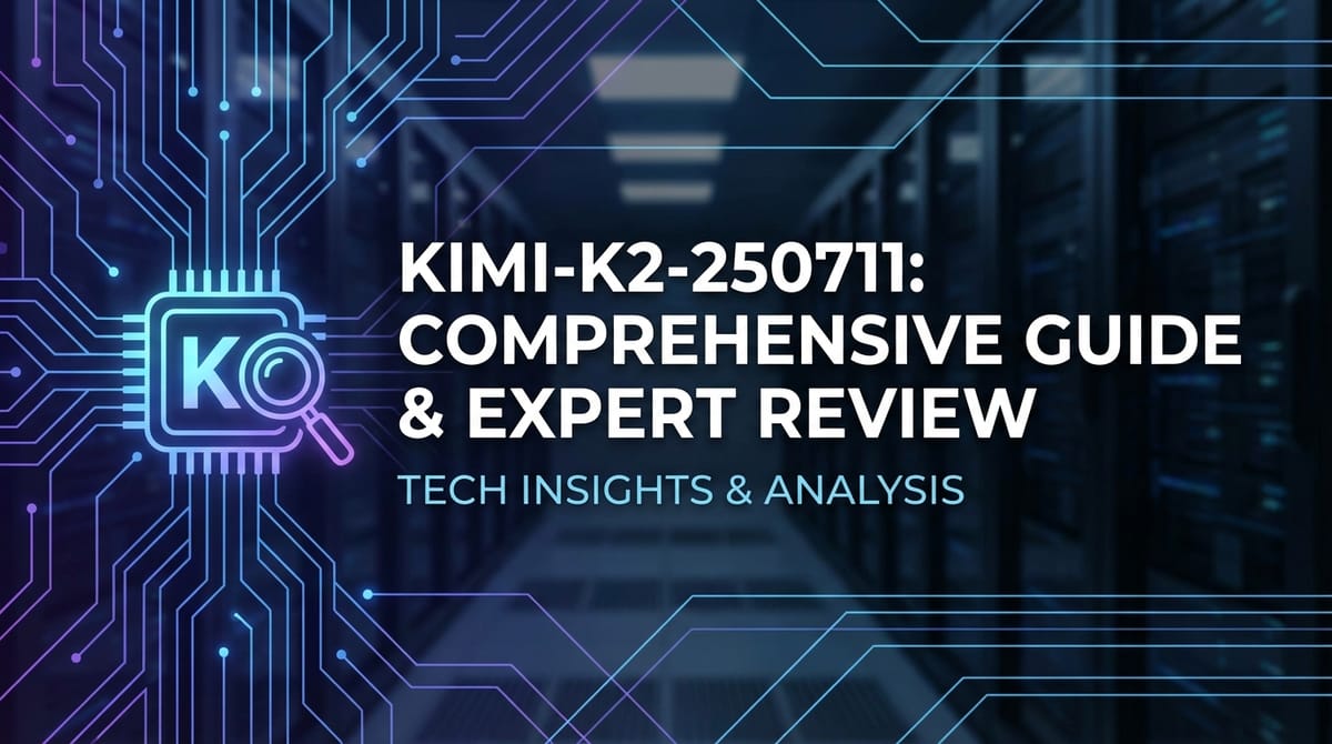 KIMI-K2-250711: Comprehensive Guide & Expert Review