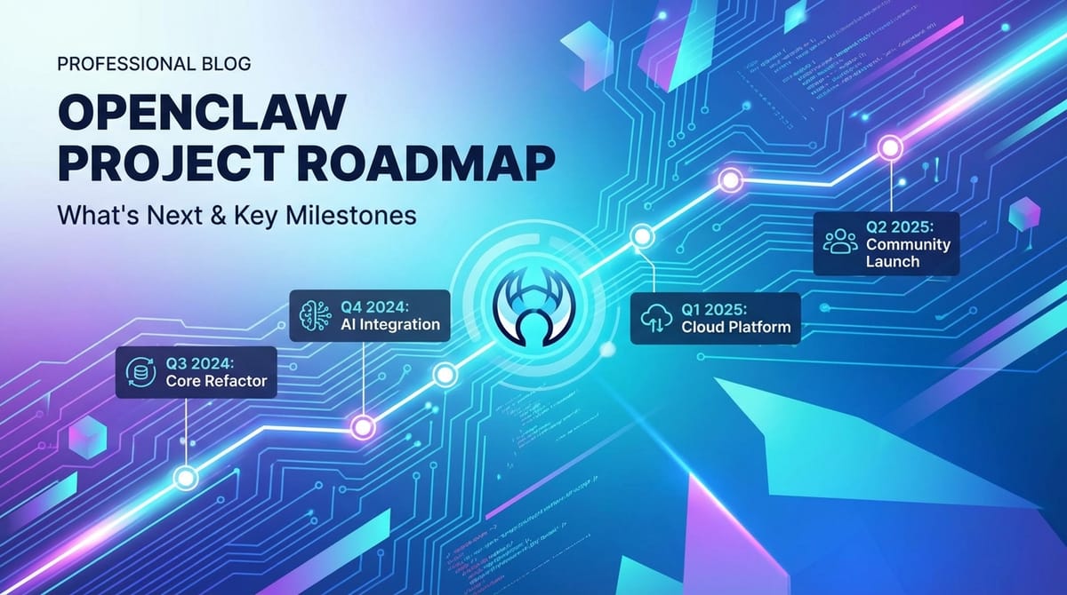OpenClaw Project Roadmap: What's Next & Key Milestones