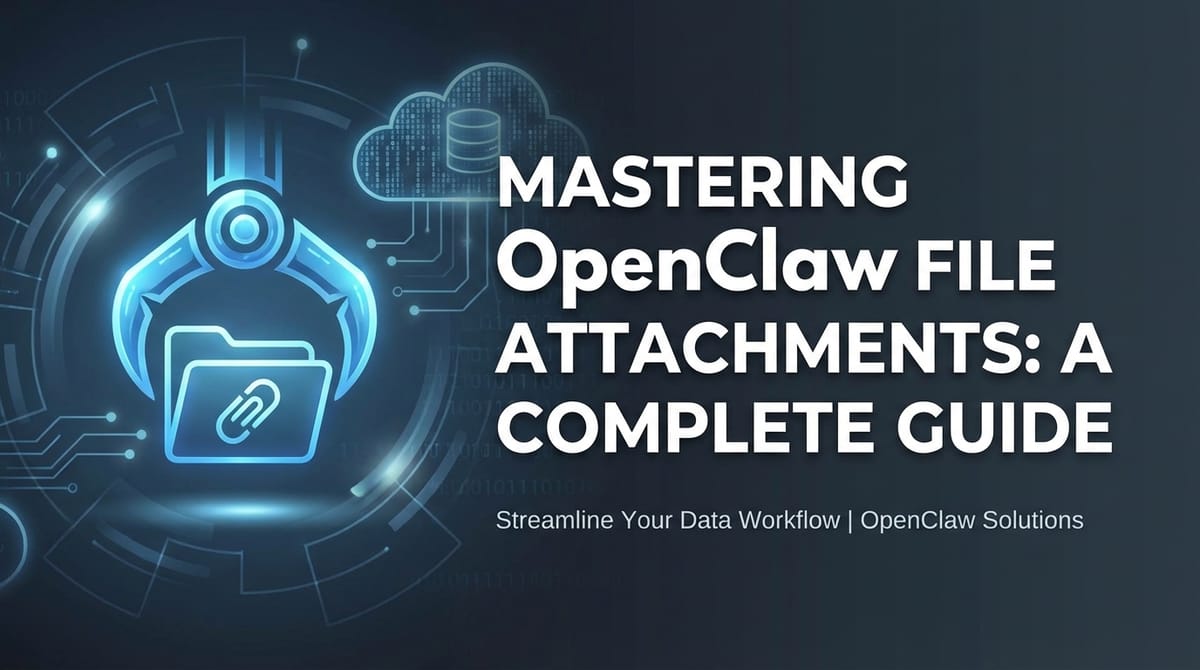 Mastering OpenClaw File Attachments: A Complete Guide