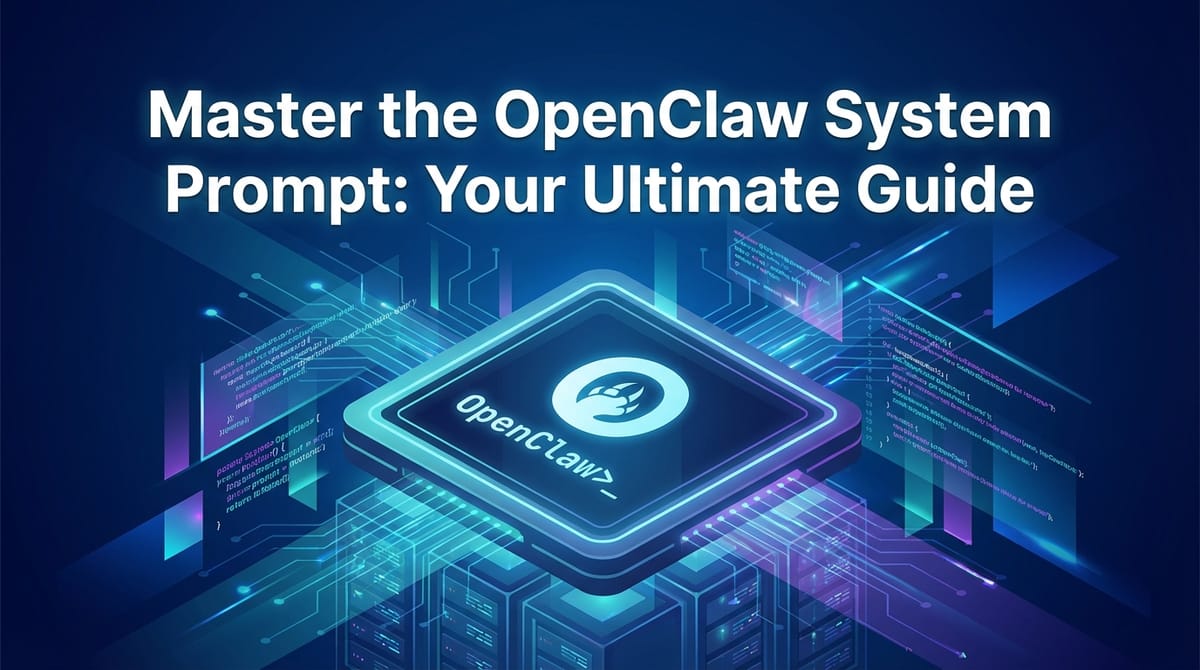 Master the OpenClaw System Prompt: Your Ultimate Guide