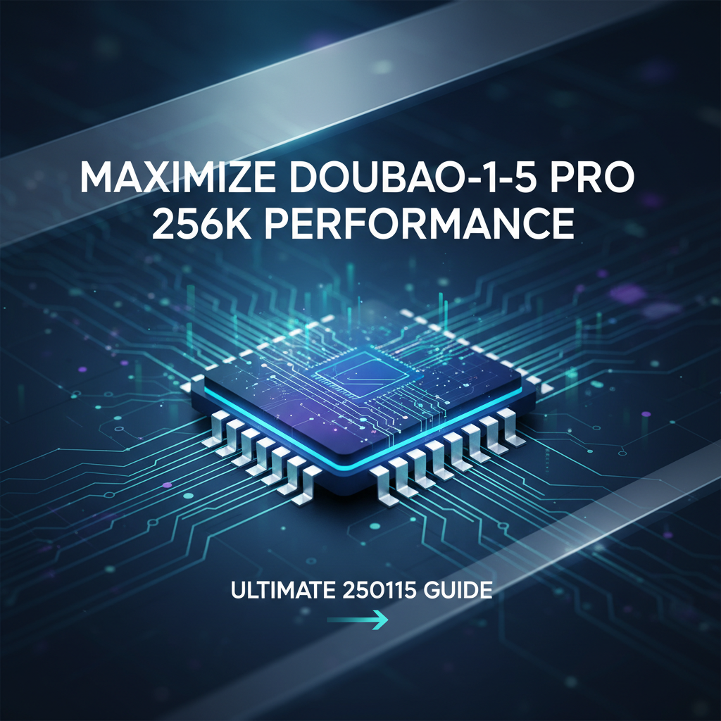 Maximize Doubao-1-5 Pro 256K Performance: Ultimate 250115 Guide