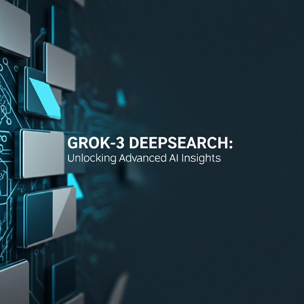 Grok-3 Deepsearch: Unlocking Advanced AI Insights
