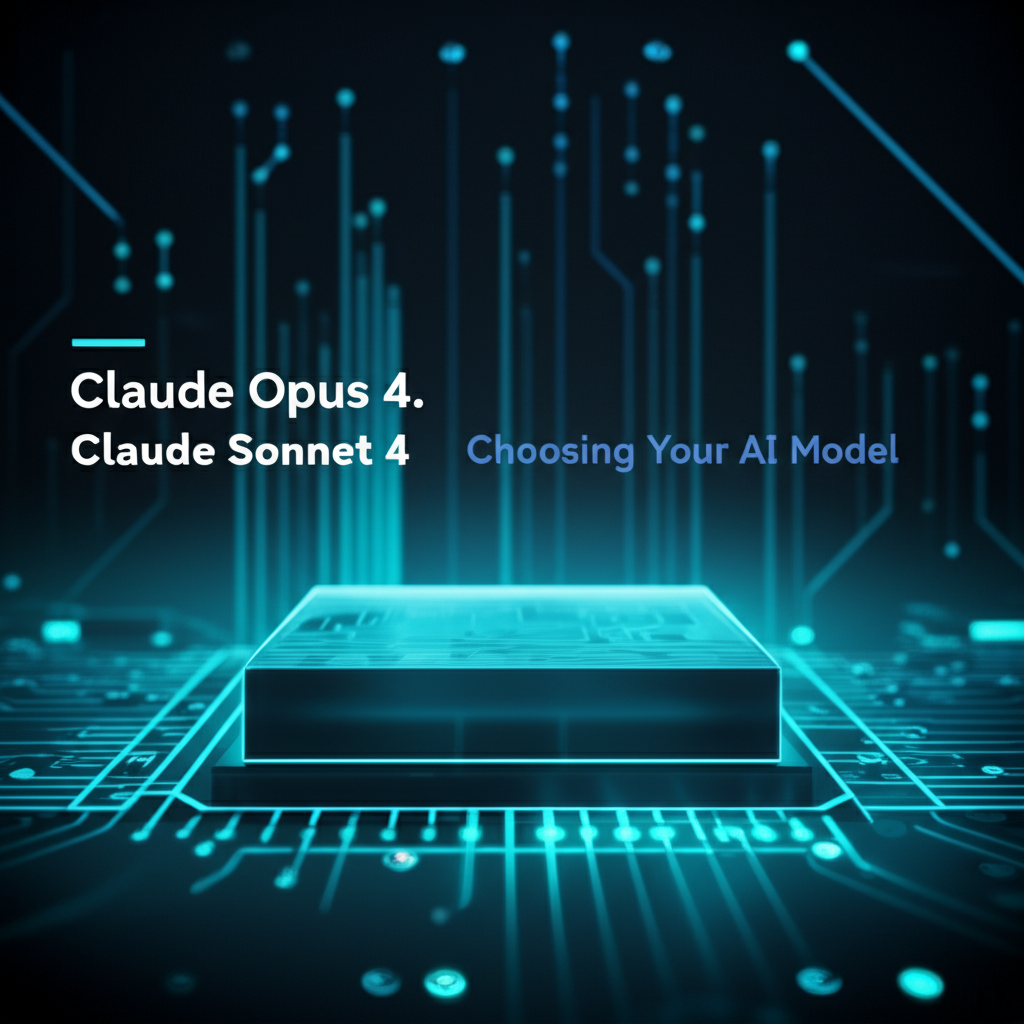 Claude Opus 4 vs. Claude Sonnet 4: Choosing Your AI Model
