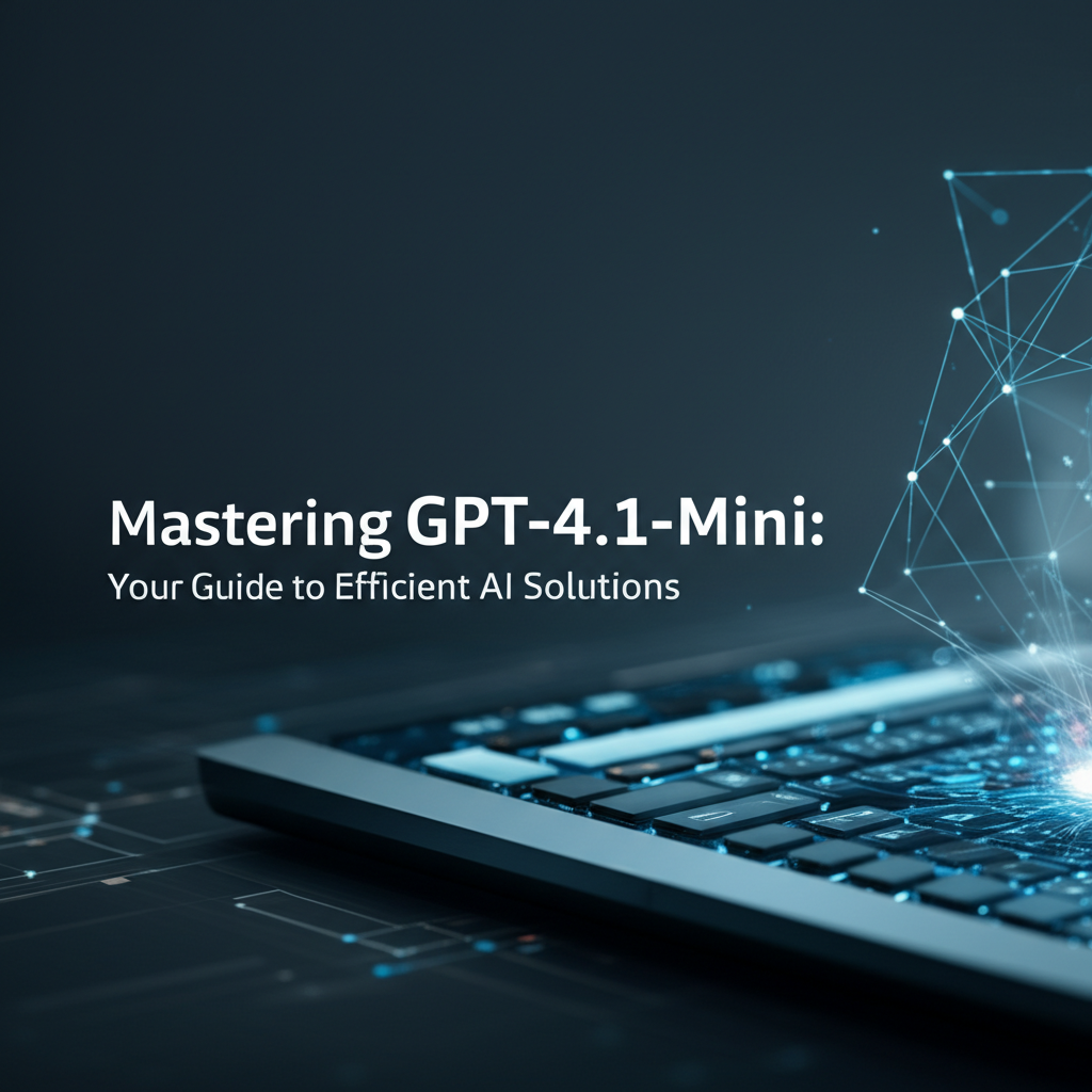 Mastering GPT-4.1-Mini: Your Guide to Efficient AI Solutions