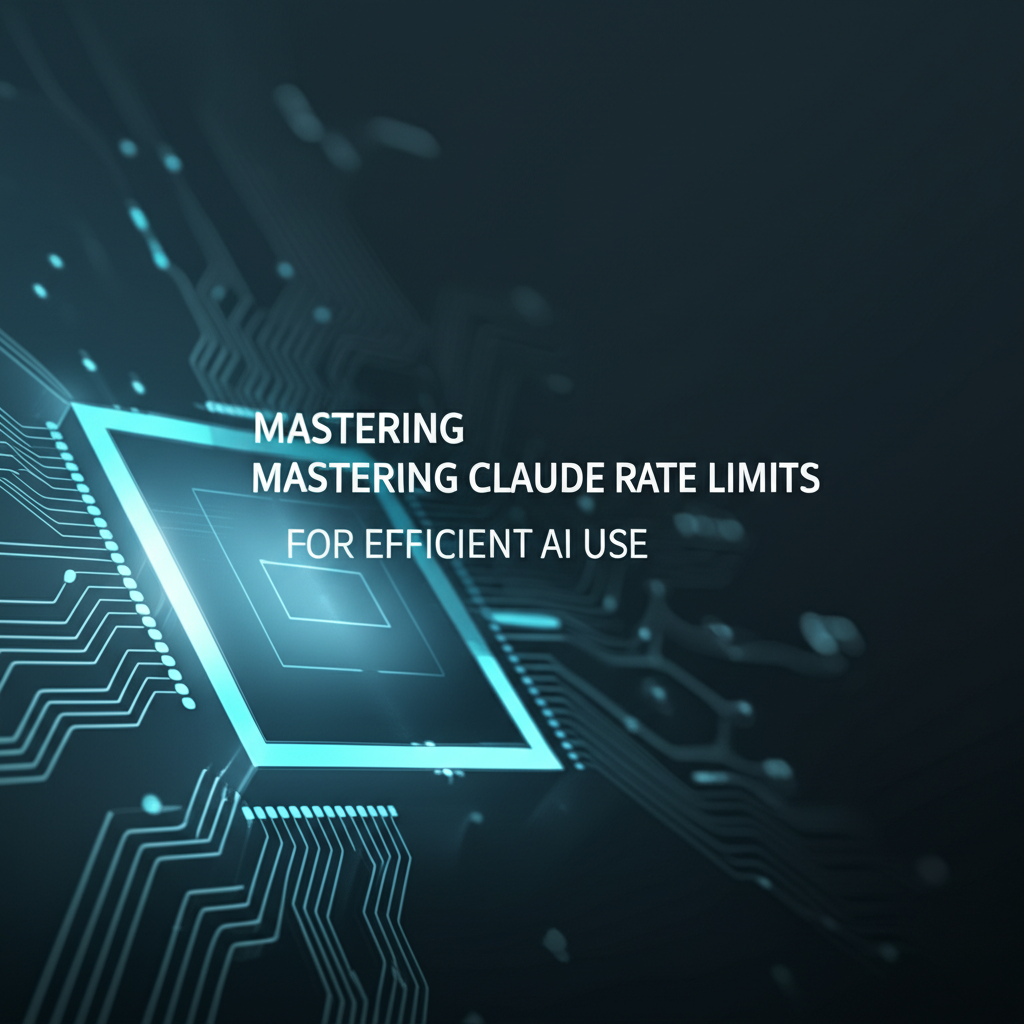 Mastering Claude Rate Limits for Efficient AI Use