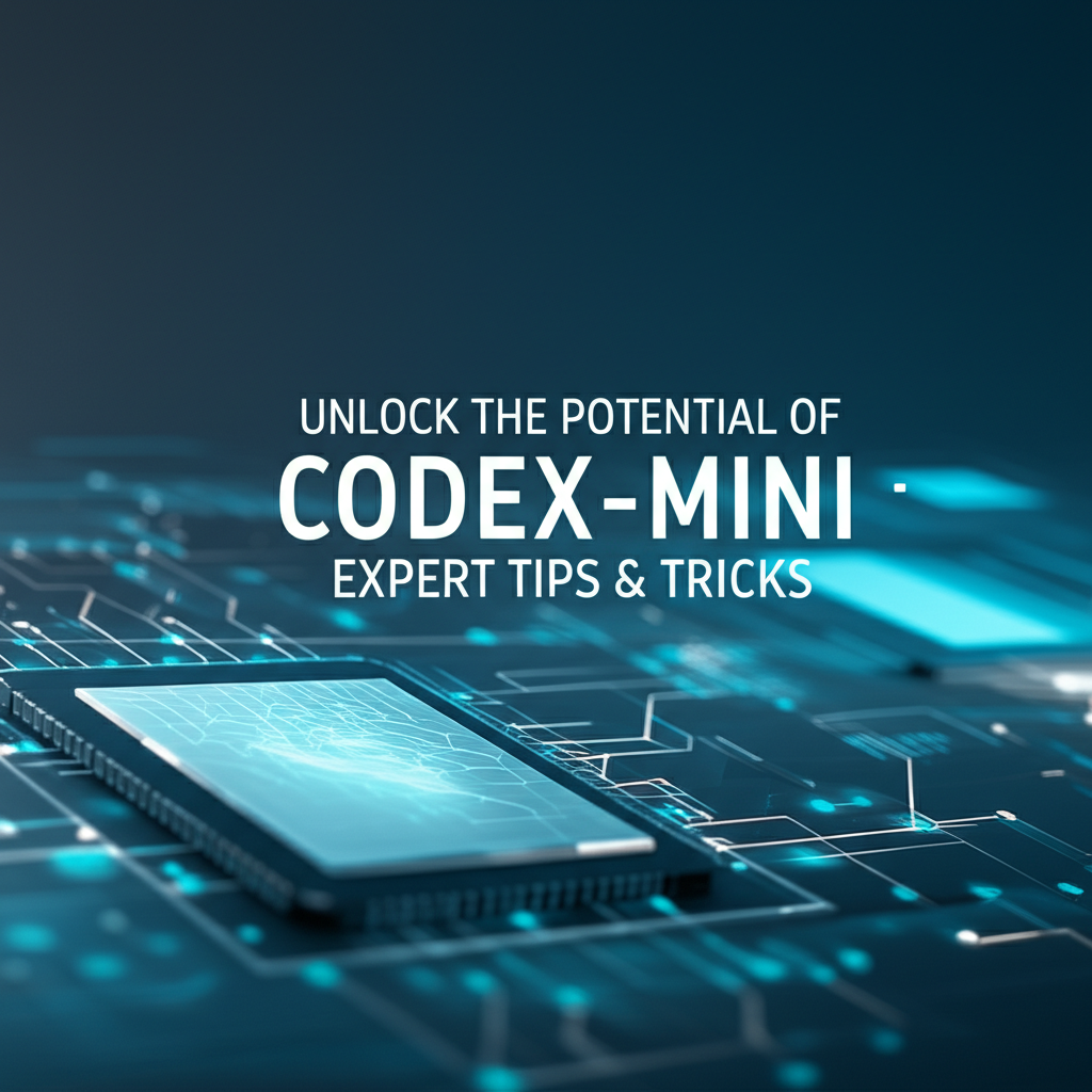 Unlock the Potential of Codex-Mini: Expert Tips & Tricks