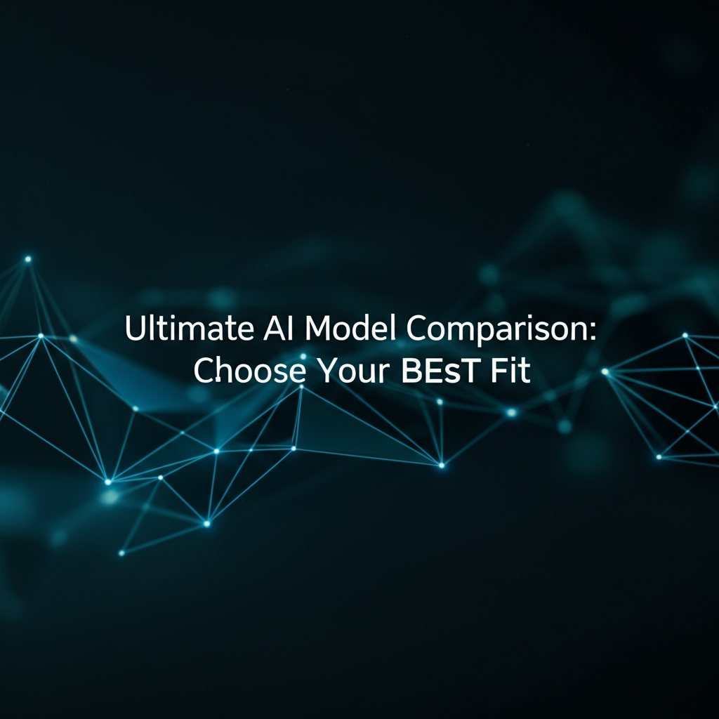 Ultimate AI Model Comparison: Choose Your Best Fit