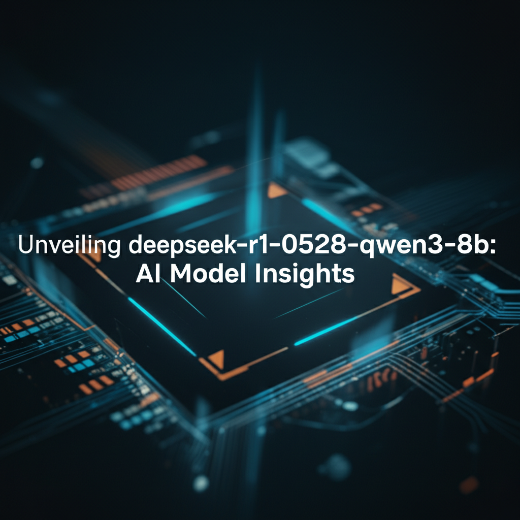 Unveiling deepseek-r1-0528-qwen3-8b: AI Model Insights