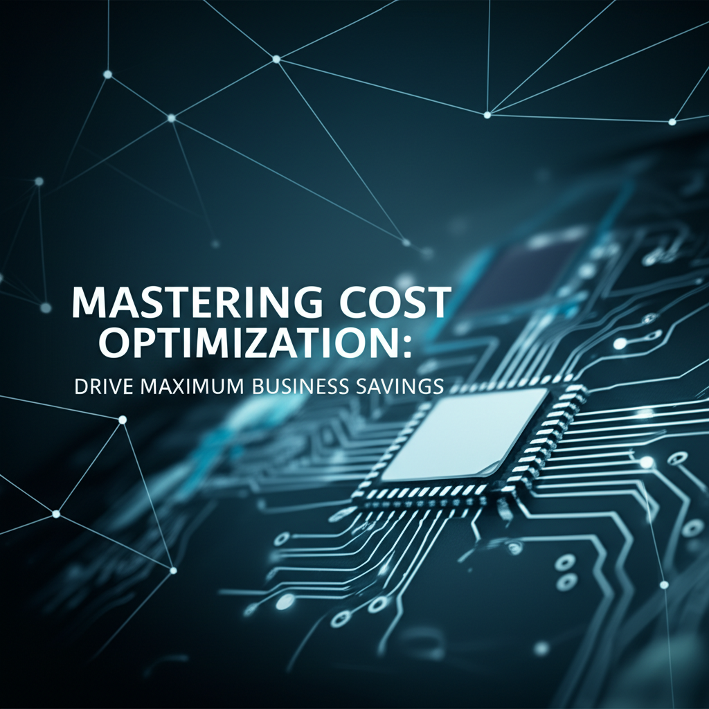Mastering Cost Optimization: Drive Maximum Business Savings