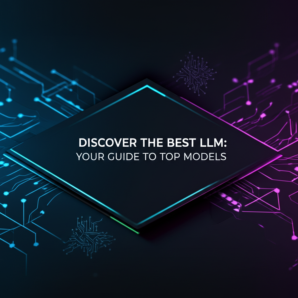 Discover the Best LLM: Your Guide to Top Models