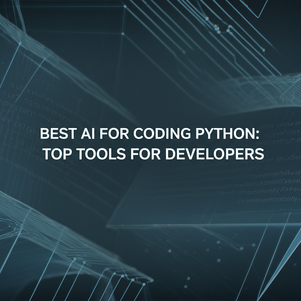 Best AI for Coding Python: Top Tools for Developers