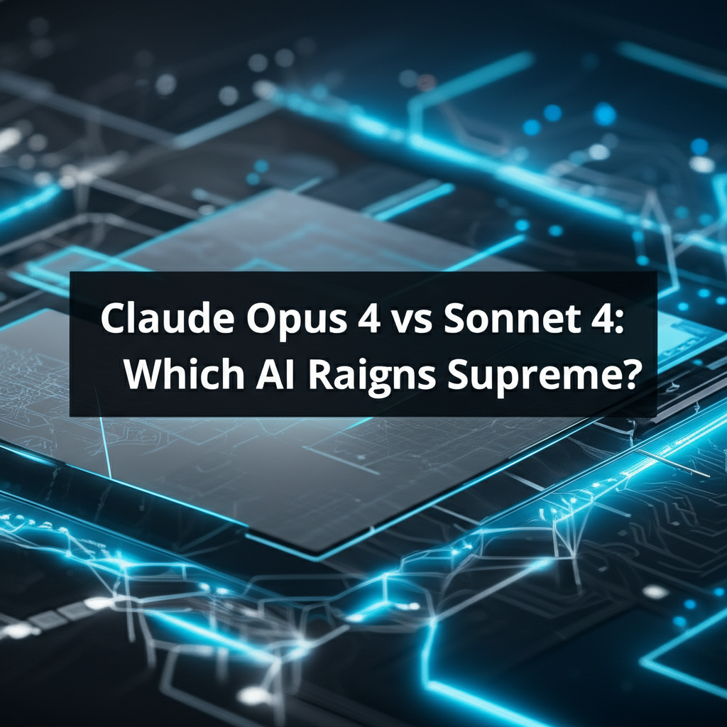 Claude Opus 4 vs Sonnet 4: Which AI Reigns Supreme?