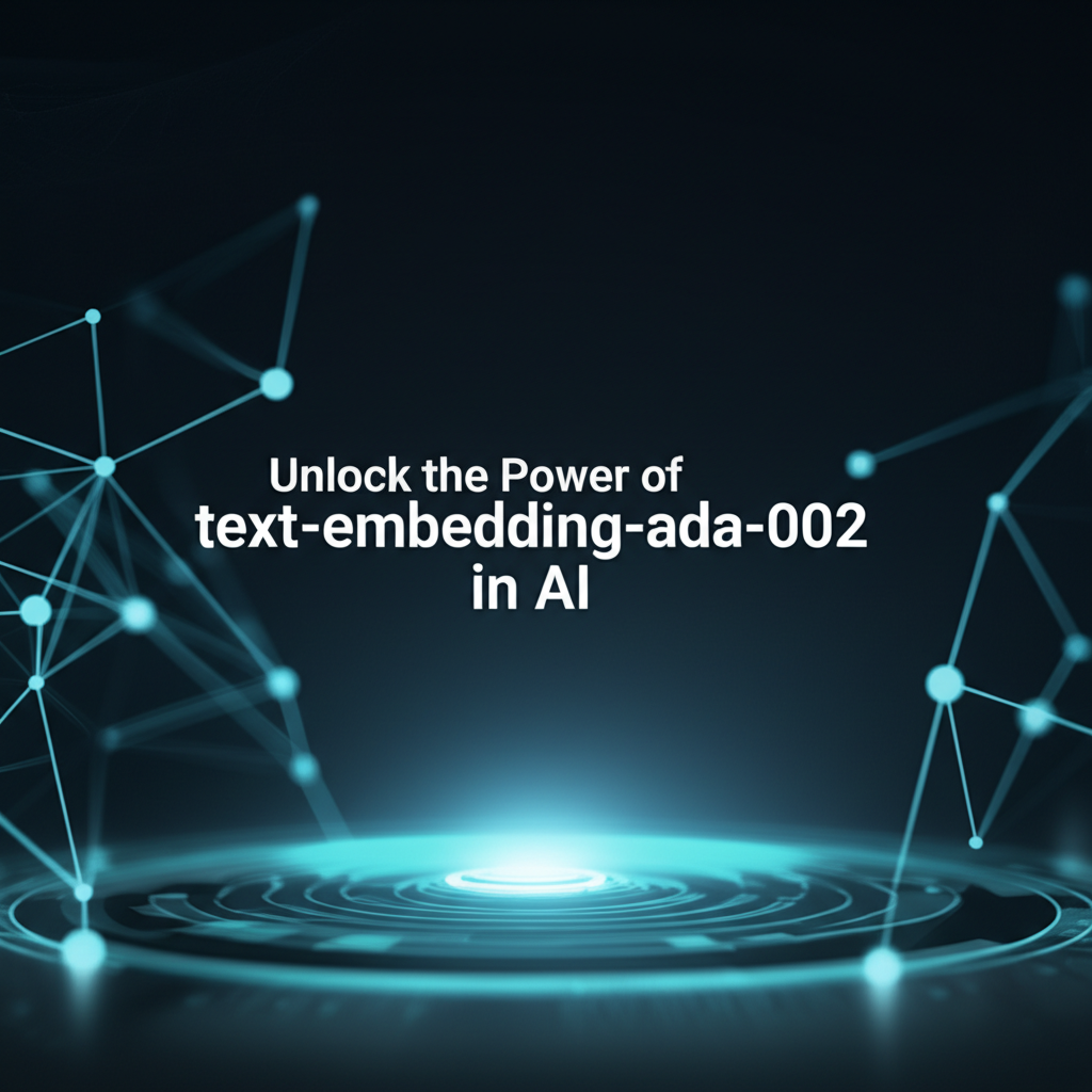 Unlock the Power of text-embedding-ada-002 in AI