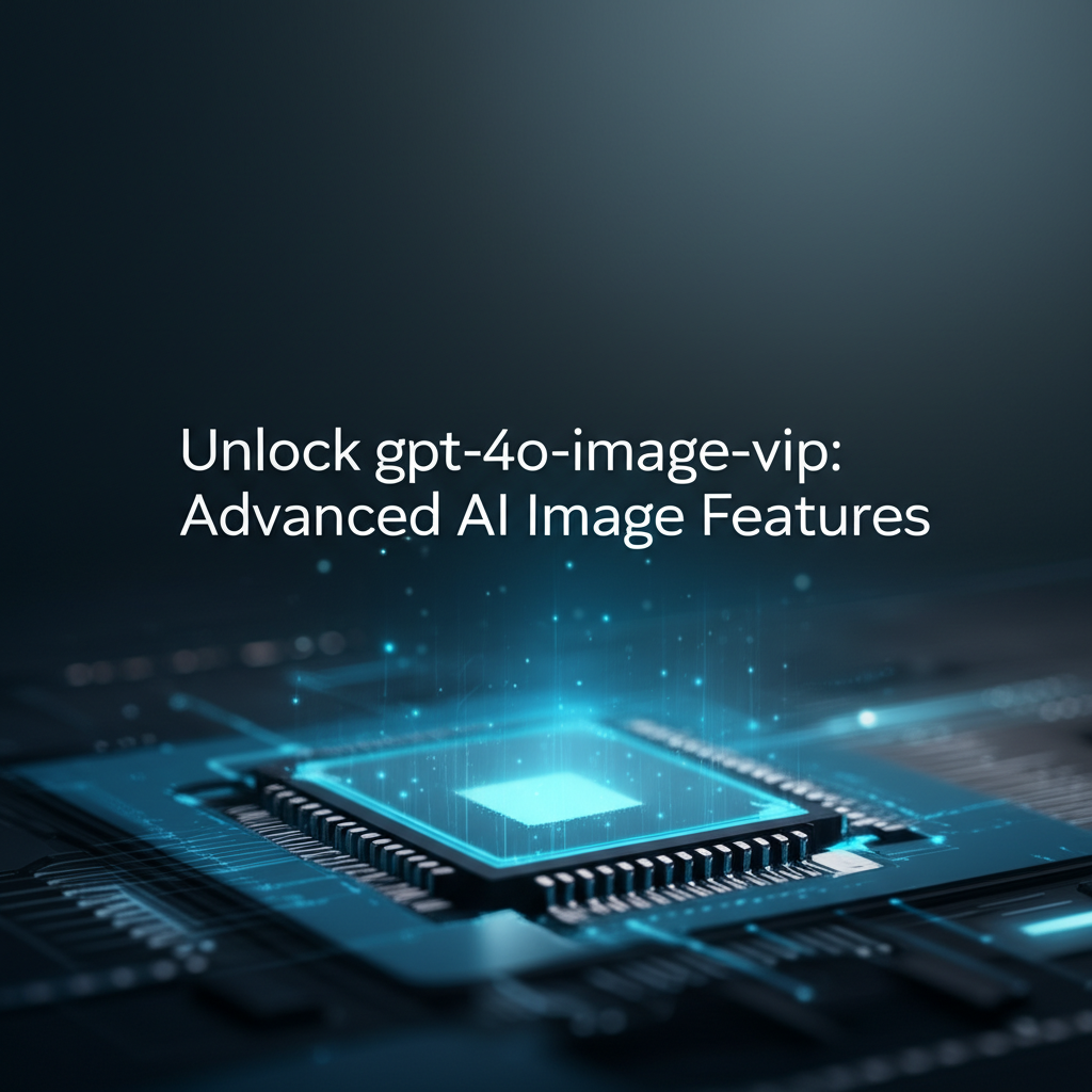Unlock gpt-4o-image-vip: Advanced AI Image Features