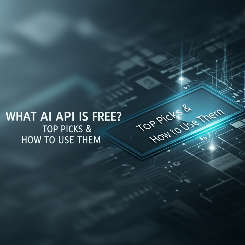 What AI API Is Free? Top Picks & How to Use Them