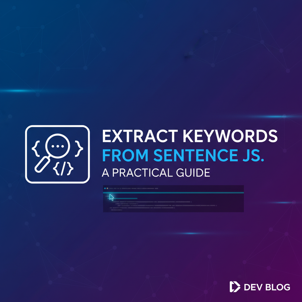 Extract Keywords from Sentence JS: A Practical Guide