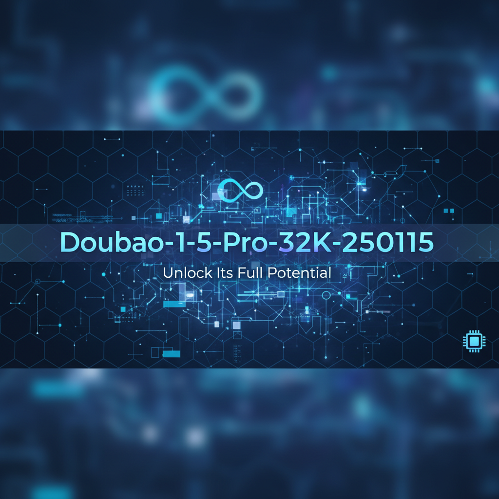 Doubao-1-5-Pro-32K-250115: Unlock Its Full Potential