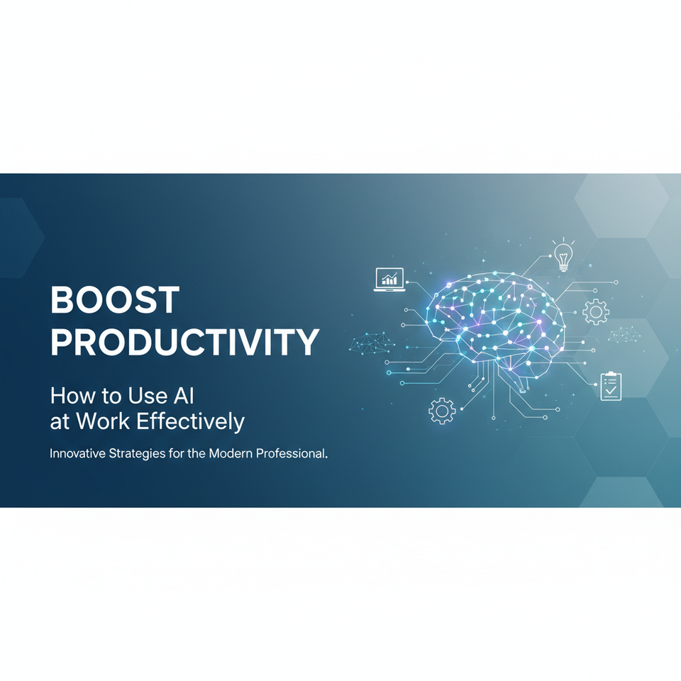 Boost Productivity: How to Use AI at Work Effectively