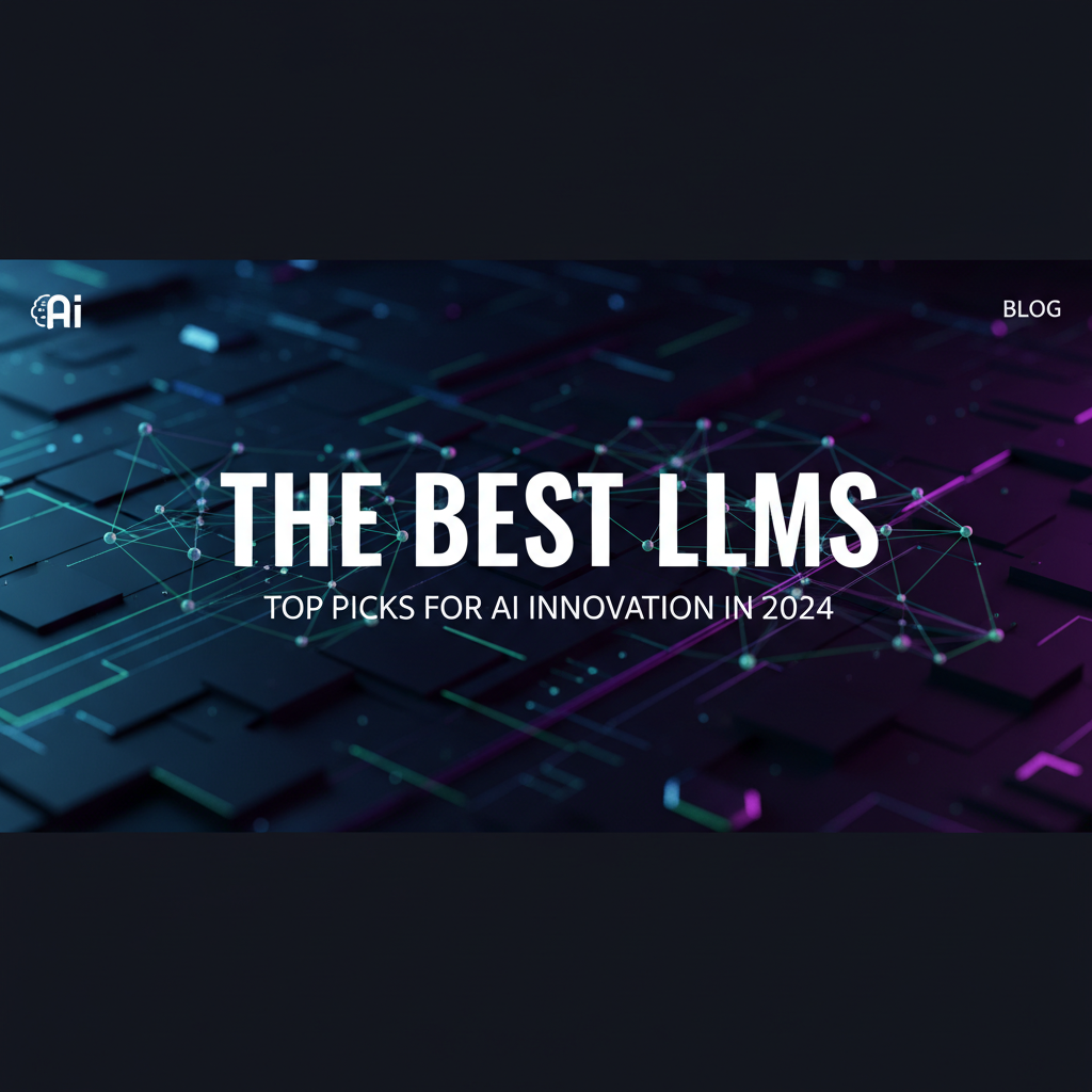 The Best LLMs: Top Picks for AI Innovation in 2024