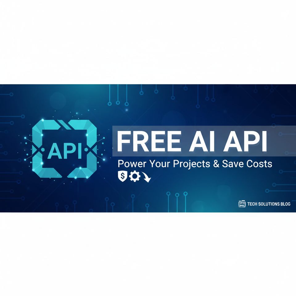 Free AI API: Power Your Projects & Save Costs