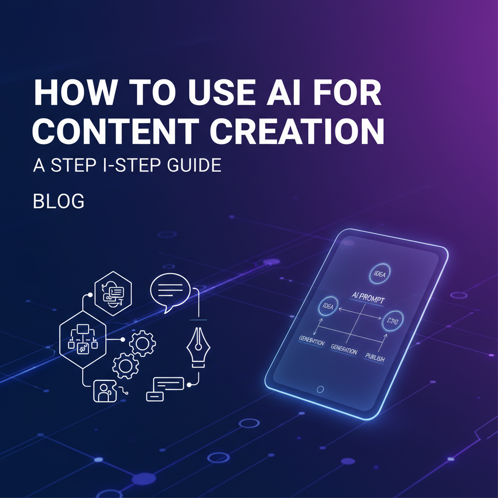 How to Use AI for Content Creation: A Step-by-Step Guide