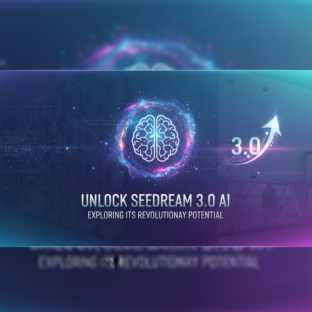 Unlock Seedream 3.0 AI: Exploring Its Revolutionary Potential