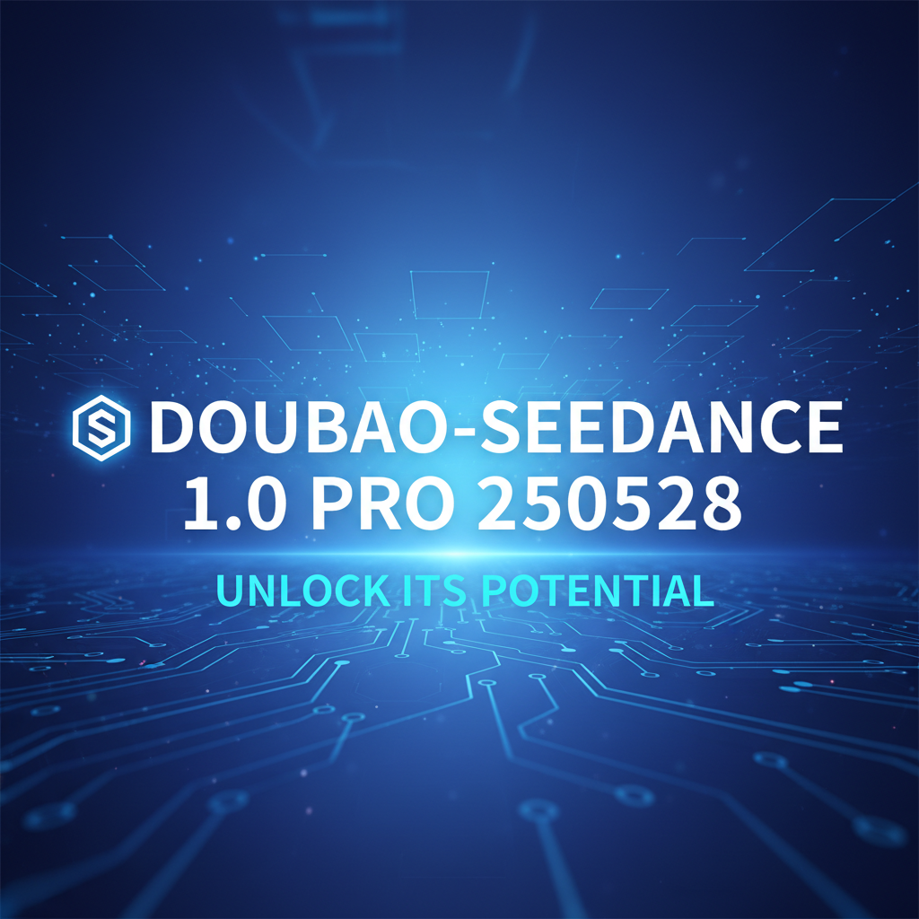 Doubao-Seedance 1.0 Pro 250528: Unlock Its Potential