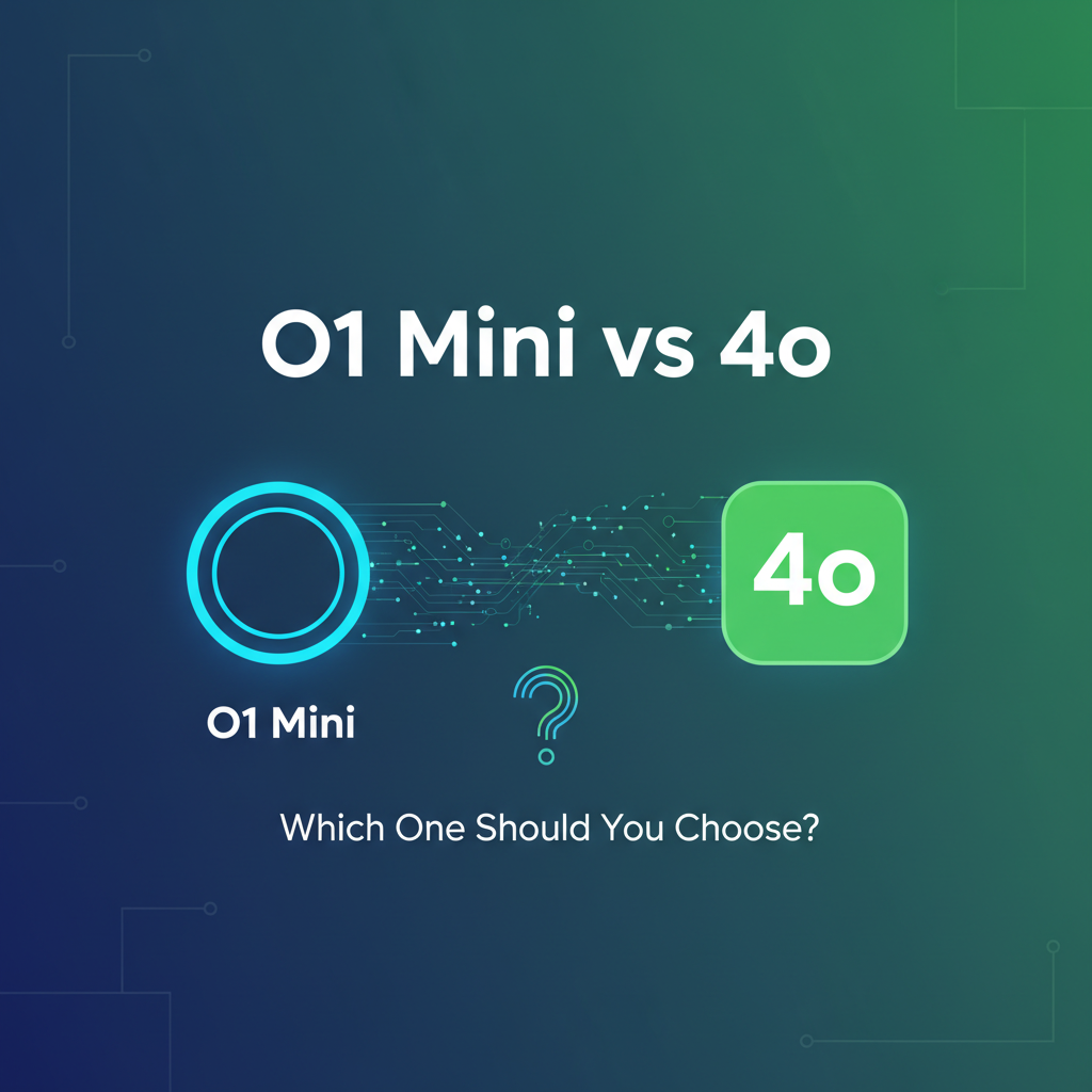 O1 Mini vs 4o: Which One Should You Choose?