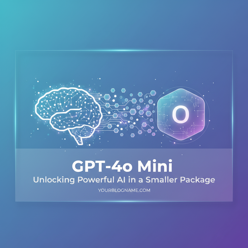 GPT-4o Mini: Unlocking Powerful AI in a Smaller Package