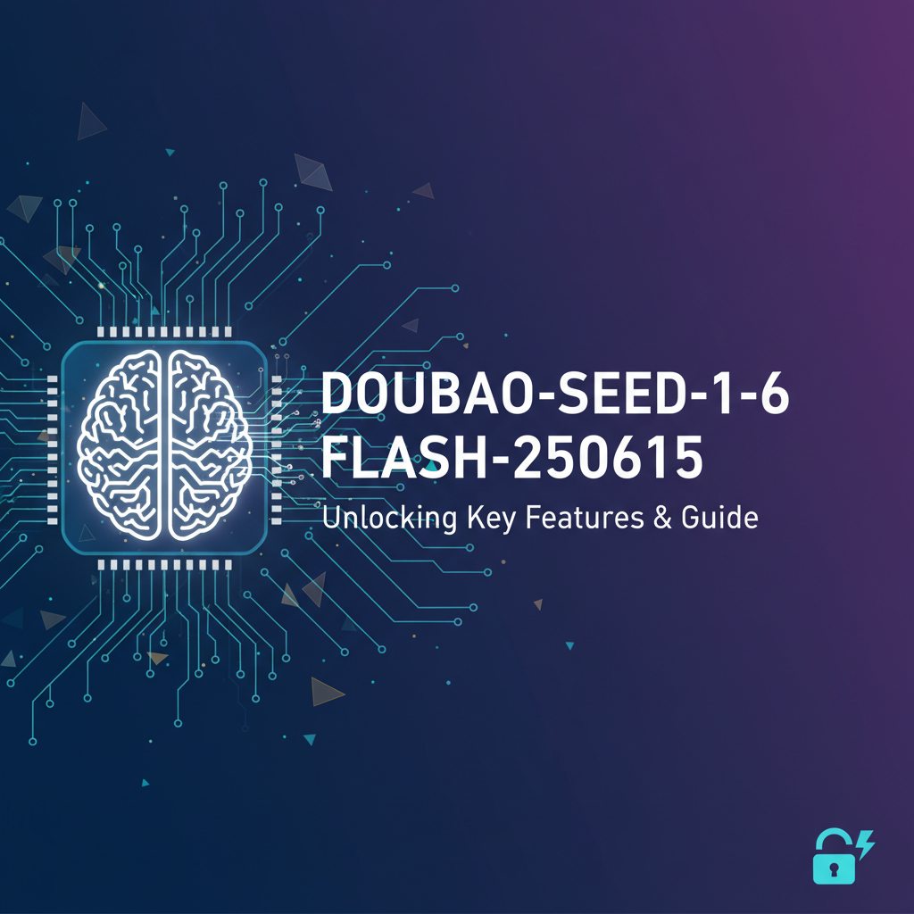 doubao-seed-1-6-flash-250615: Unlocking Key Features & Guide