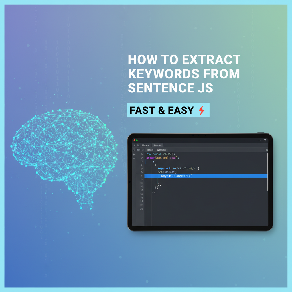 How to Extract Keywords from Sentence JS: Fast & Easy